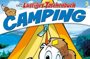 Egmont Ehapa Media GmbH: Camping-Abenteuer 2.0 - Das Lustige Taschenbuch geht in die n&auml;chste Runde!