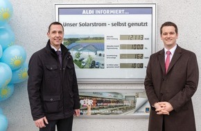 Unternehmensgruppe ALDI SÜD: Erfolgreich für die Umwelt: ALDI SÜD feiert das 1000. Solardach