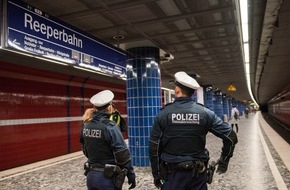 Bundespolizeiinspektion Hamburg: BPOL-HH: S-Bahnstation Hamburg Reeperbahn: 18-J&auml;hrige sucht nachts ihren Rucksack im Tunnelbereich der S-Bahngleise- Bundespolizei warnt wiederholt vor Lebensgefahr im Gleisbereich!