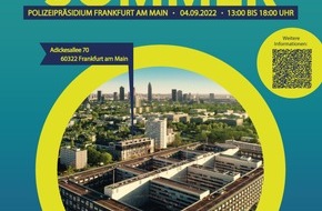 Polizeipräsidium Frankfurt am Main: POL-F: 220817 - 0927 Frankfurt-Polizeipräsidium: Save the Date - der "Hessische Polizeisommer" kommt nach Frankfurt!