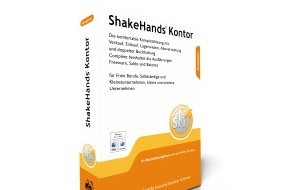 ShakeHands Software Ltd: ShakeHands Kontor 2013 (Release 10) - Bürosoftware-Komplettpaket mit den Ausführungen Freeware (Adressen, OP, Kassenbuch), Saldo (Buchhaltung) und Balance (Rechnungswesen) (BILD)