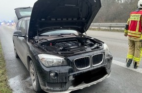 Freiwillige Feuerwehr Alpen: FW Alpen: Brandereignis auf der Autobahn 57