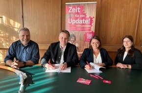Deutsche Telekom AG: Glasfaser für Forstinning im Lückenschlussprogramm mit den Ortsteilen: Schußmühle und dem Gewerbegebiet Forstinning-Moos