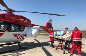 DRF Luftrettung: Erster Einsatz mit EpiShuttle für Civil Air Ambulance / DRF Luftrettung verlegt 70-Jährige im zusätzlichen Intensivtransporthubschrauber