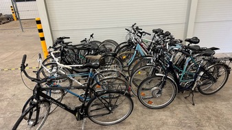 Polizeiinspektion Osnabrück: POL-OS: Osnabrück: Polizei durchsucht Kellerräume in der Liebigstraße- Mehrere gestohlene Fahrräder aufgefunden
