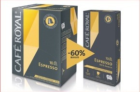 Migros-Genossenschafts-Bund: Migros: capsule per caffè Café Royal in nuove confezioni