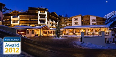 Hotel Klausnerhof: HolidayCheck Award 2012 - Hotel Klausnerhof in Hintertux wurde zum
beliebtesten Wintersport Hotel in Österreich gewählt