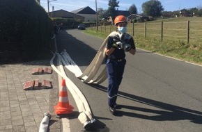 Feuerwehr Hattingen: FW-EN: Jugendfeuerwehr "rettet" die Wild- und Wasservogelpflegestation in Hattingen