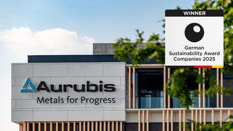 Aurubis AG: Press release - Responsible metal production: Aurubis honored with the 17th German Sustainability Award