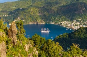 Sea Cloud Cruises: Legere Reisen unter vollen Segeln / Sea Cloud Cruises legt Katalog 2026/2027 vor - Luxuriöse Großsegler feiern Geburtstag