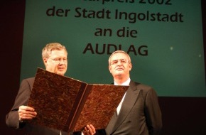 Audi AG: Audi erhält Kulturpreis der Stadt Ingolstadt