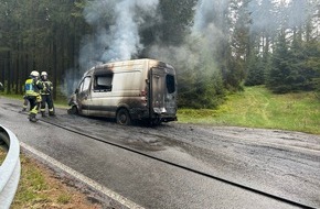 Polizeidirektion Trier: POL-PDTR: Fahrzeugbrand auf der K126