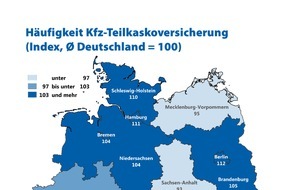 CHECK24 GmbH: Kfz-Teilkaskoversicherung in Diebstahlhochburgen Berlin und Hamburg gefragt