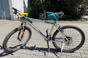 Polizeipräsidium Südhessen: POL-DA: Lampertheim: Polizei sucht Fahrradbesitzer