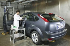 Ford-Werke GmbH: Neuer Ford Focus bekommt TÜV-Prüfsiegel "Allergie getesteter Innenraum"