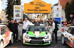 Skoda Auto Deutschland GmbH: Dreifachsieg für SKODA: Kreim/Christian vor Dinkel/Kohl und Wallenwein/Poschner bei der Hessen Rallye Vogelsberg (FOTO)
