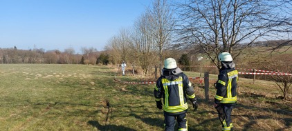 Freiwillige Feuerwehr Breckerfeld: FW-EN: Kleinbrand entwickelt sich zu Bombenfund