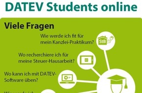 DATEV eG: 100. Hochschule setzt auf DATEV Students online / Portal für Studierende mit Berufsziel Steuerberater ist begehrt
