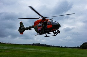 Feuerwehr Iserlohn: FW-MK: SAR-Hubschrauber der Bundeswehr landet auf dem Flugplatz Sümmern