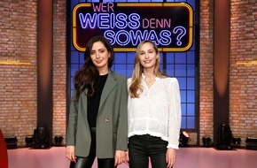 ARD Das Erste: Mord ist ihr Hobby: Paulina Krasa und Laura Wohlers bei "Wer weiß denn sowas?" / Das Wissensquiz vom 24. bis 28. Januar 2022, um 18:00 Uhr im Ersten