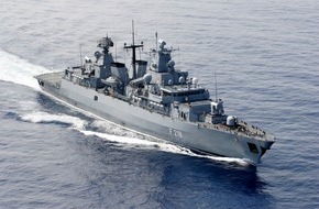 Presse- und Informationszentrum Marine: Deutsche Marine - Pressetermin: Fregatte "Mecklenburg Vorpommern" kehrt nach "Atalanta"-Einsatz zurück