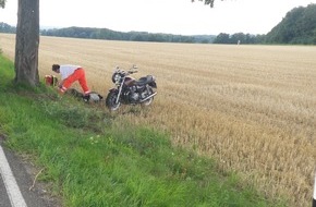 Polizei Düren: POL-DN: Kein guter Tag für Zweiradfahrer - Helm auf!