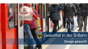 Bundespolizeidirektion München: Bundespolizeidirektion München: Gewalttat in der S-Bahn / Bundespolizei sucht Zeugen