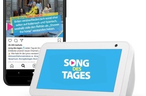 Nuuk GmbH: Für offene Ohren: Musik entdecken mit Voice App "Song des Tages" / Hamburger Agentur Nuuk & Warner Music entwickeln Alexa Skill & Google Action für Musikfreunde