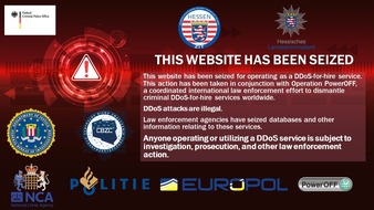 Hessisches Landeskriminalamt: LKA-HE: Durchsuchungen wegen Computersabotage durch DDoS-Angriffe // Server beschlagnahmt und zahlreiche Beweismittel sichergestellt (FOTO)