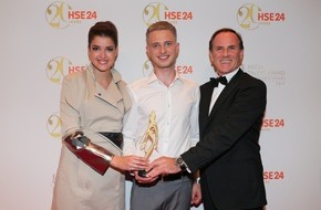 HSE: HSE24 feiert glamour&ouml;se Jubil&auml;umsgala mit Staraufgebot - Nachwuchsdesigner Lars Harre gewinnt HSE24 Talent Award