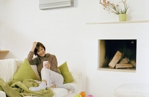 Daikin Airconditioning Germany GmbH: "Aus" für Wollsocken und Wärmedecke / Moderne Klimageräte machen selbst Übergangszeiten kuschelig angenehm