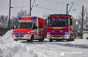Feuerwehr Bremerhaven: FW Bremerhaven: Feuerwehr Bremerhaven beobachtet Wetterlage
