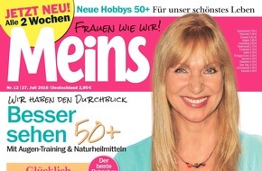 Bauer Media Group, Meins: Sabine Kaack (57) in Meins: "Ich träume von einer Alters-WG mit meinen Freundinnen"