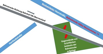 Bundespolizeiinspektion Bremen: BPOL-HB: Steine und Betonklotz auf Bahnstrecke in Bremen-Oberneuland: Zehn gefährliche Eingriffe