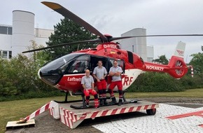 DRF Luftrettung: Luftrettung in Göttingen / Christoph 44 feiert 45. Geburtstag