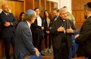 Erzbistum Paderborn: Besuch der Jüdischen Kultusgemeinden in Dortmund und Bielefeld - Erzbischof Dr. Udo Markus Bentz im christlich-jüdischen Dialog