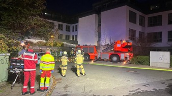 Feuerwehr Essen: FW-E: Brand im Untergeschoss eines Bürogebäudes