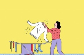 Wort & Bild Verlagsgruppe - Gesundheitsmeldungen: Die tägliche Challenge: Wäsche-Wedlerin und Ablagen-Armstützer / Bewegungstipps mit Fun-Faktor (Teil 2 der Mini-Serie)