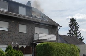 Feuerwehr Oberhausen: FW-OB: Balkonbrand in Oberhausen-Schmachtendorf