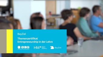 Hochschule München: Verankerung Entrepreneurship in der Lehre