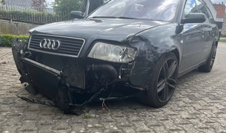 Kreispolizeibehörde Herford: POL-HF: Zusammenstoß im Einmündungsbereich - Verursacherin setzt Fahrt fort