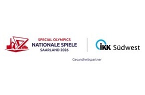 IKK S&uuml;dwest: IKK S&uuml;dwest ist offizieller Gesundheitspartner der Special Olympics Nationalen Spiele Saarland 2026
