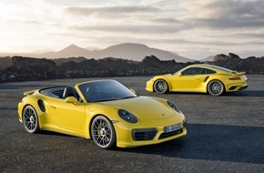 Porsche Schweiz AG: Le nuove Porsche 911 Turbo e 911 Turbo S