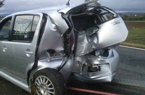 Polizeiinspektion Northeim: POL-NOM: Glücklicher Ausgang eines Verkehrsunfalls