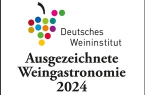 Deutsches Weininstitut GmbH: Beste Weingastronomien ausgezeichnet
