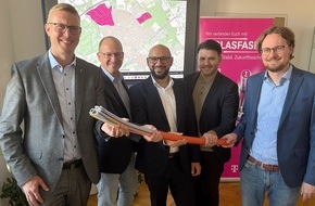 Deutsche Telekom AG: Dülmen: Telekom startet weiteren Glasfaserausbau in Nordwest und Quellberg