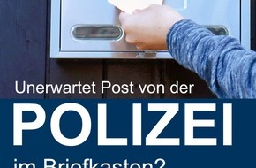 Polizei Hagen: POL-HA: Innenminister Herbert Reul, Oberb&uuml;rgermeister Dennis Rehbein und Polizeipr&auml;sidentin Ursula Tomahogh rufen zur Teilnahme auf: 20.000 Menschen in NRW erhalten Post zur Sicherheitsbefragung
