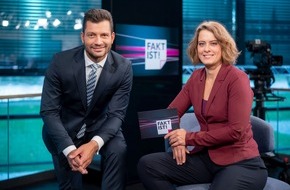 MDR Mitteldeutscher Rundfunk: MDR-Talk „Fakt ist!“ aus Magdeburg zum Thema: / „Schwierige Regierungsbildung - was heißt das für Mitteldeutschland?“