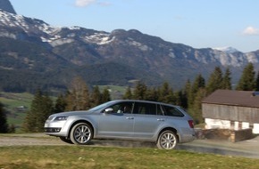 Skoda Auto Deutschland GmbH: SKODA Octavia Combi 4×4 startet im Juli (BILD)