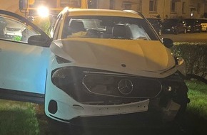 Polizei Bielefeld: POL-BI: Betrunkener Autofahrer verursacht hohen Sachschaden